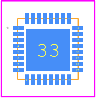 STEF12H60MAPUR - STMicroelectronics PCB footprint - Other - Other - QFN32 (5 x 5)_2022