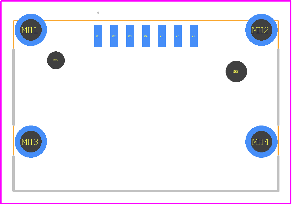 47391-0000 - Molex PCB footprint - Other - Other - 47391-0000-3