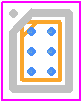 A3907ECGTR - Allegro Microsystems PCB footprint - BGA - BGA - CG 6PIN BGA