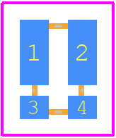 CST0612-FC-R003E - Bourns PCB footprint - Other - Other - CST0612-FC-R00075E