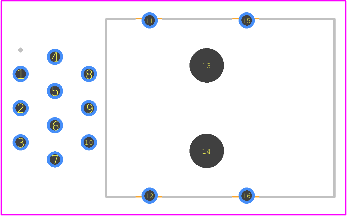 09455459011 - HARTING PCB footprint - Other - Other - 09455459011-7