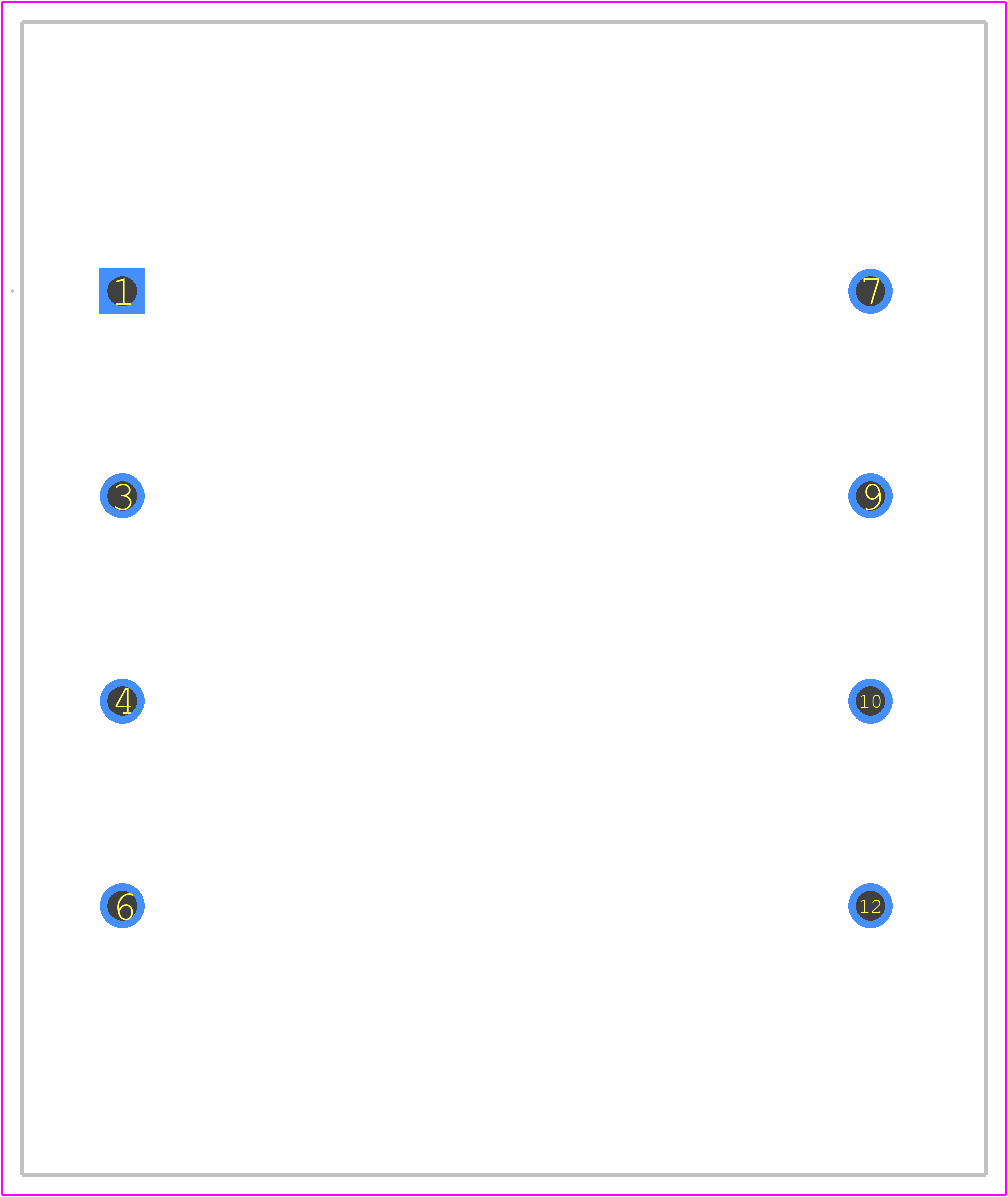 183H10 - Hammond Manufacturing PCB footprint - Other - Other - 183H10-3