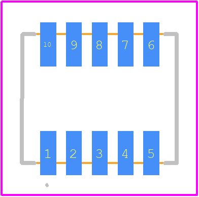 MCA-35H+ - Mini-Circuits PCB footprint - Other - Other - DZ883