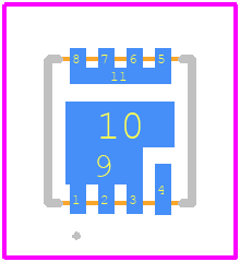 IQE008N03LM5ATMA1 - Infineon PCB footprint - Other - Other - PG-TSON-8-4_2022-1