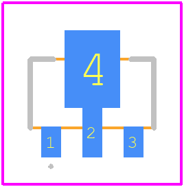 BZV49-C18 - NXP PCB footprint - Other - Other - 3 leads - SOT89