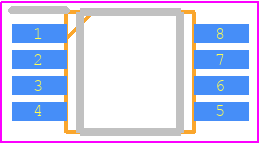 uPB1507GV - NEC PCB footprint - Small Outline Packages - Small Outline Packages - uPB1507GV