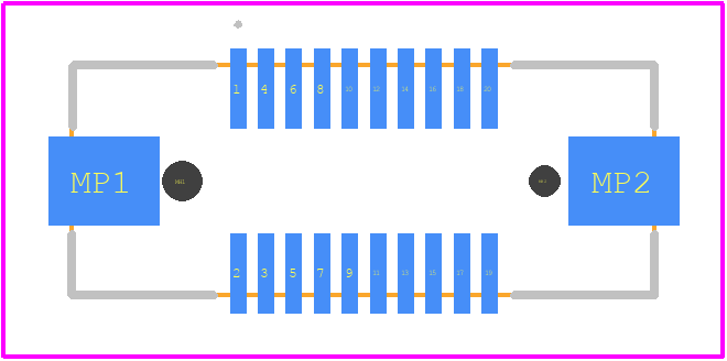 1332195 - Phoenix Contact PCB footprint - Other - Other - 1332195-2