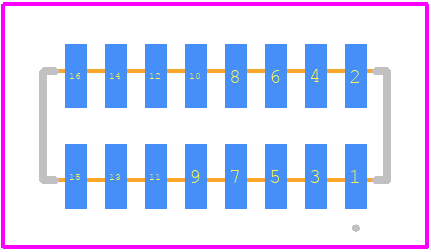 1MM-R-D08-VS-00-F-TBP - TE Connectivity PCB footprint - Other - Other - 1MM-R-D08-VS-00-F-TBP-2