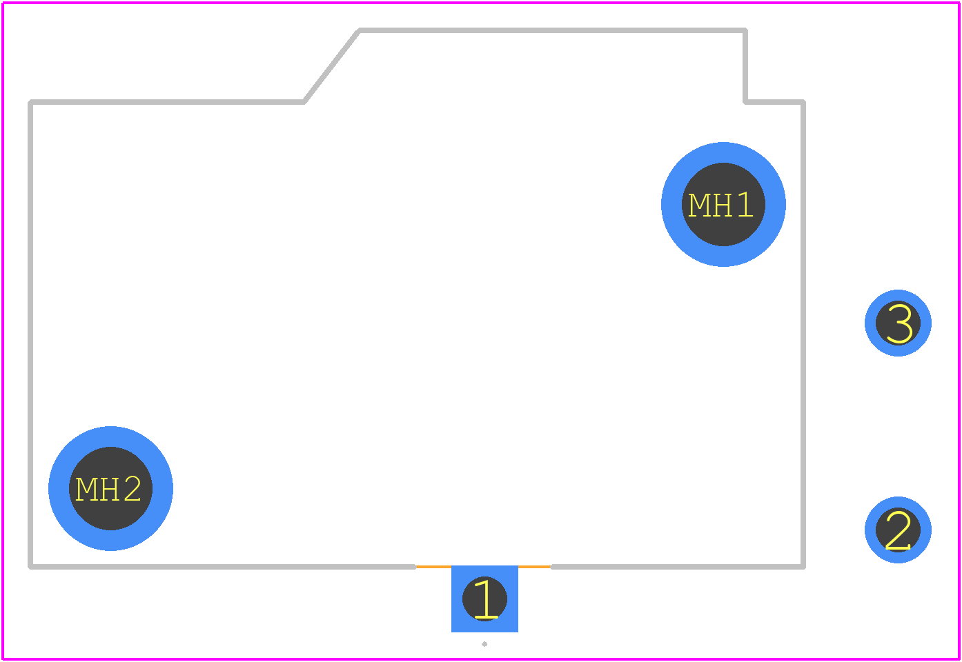 1006.4103 - MARQUARDT PCB footprint - Other - Other - 1006.4103-3