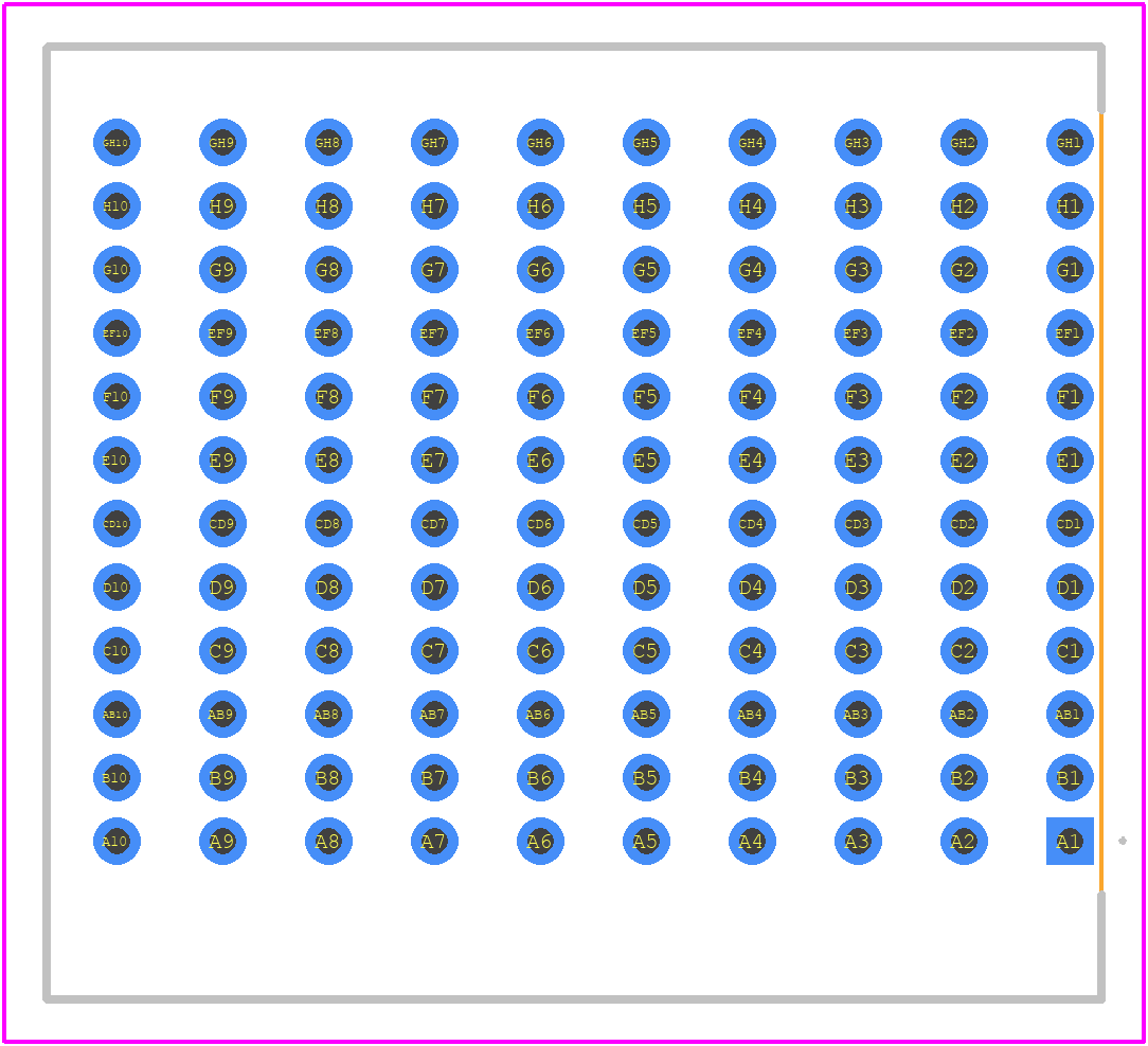 1469362-1 - TE Connectivity PCB footprint - Other - Other - 1469362-1-2