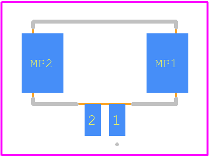 532614002 - Molex PCB footprint - Other - Other - 532614002-3