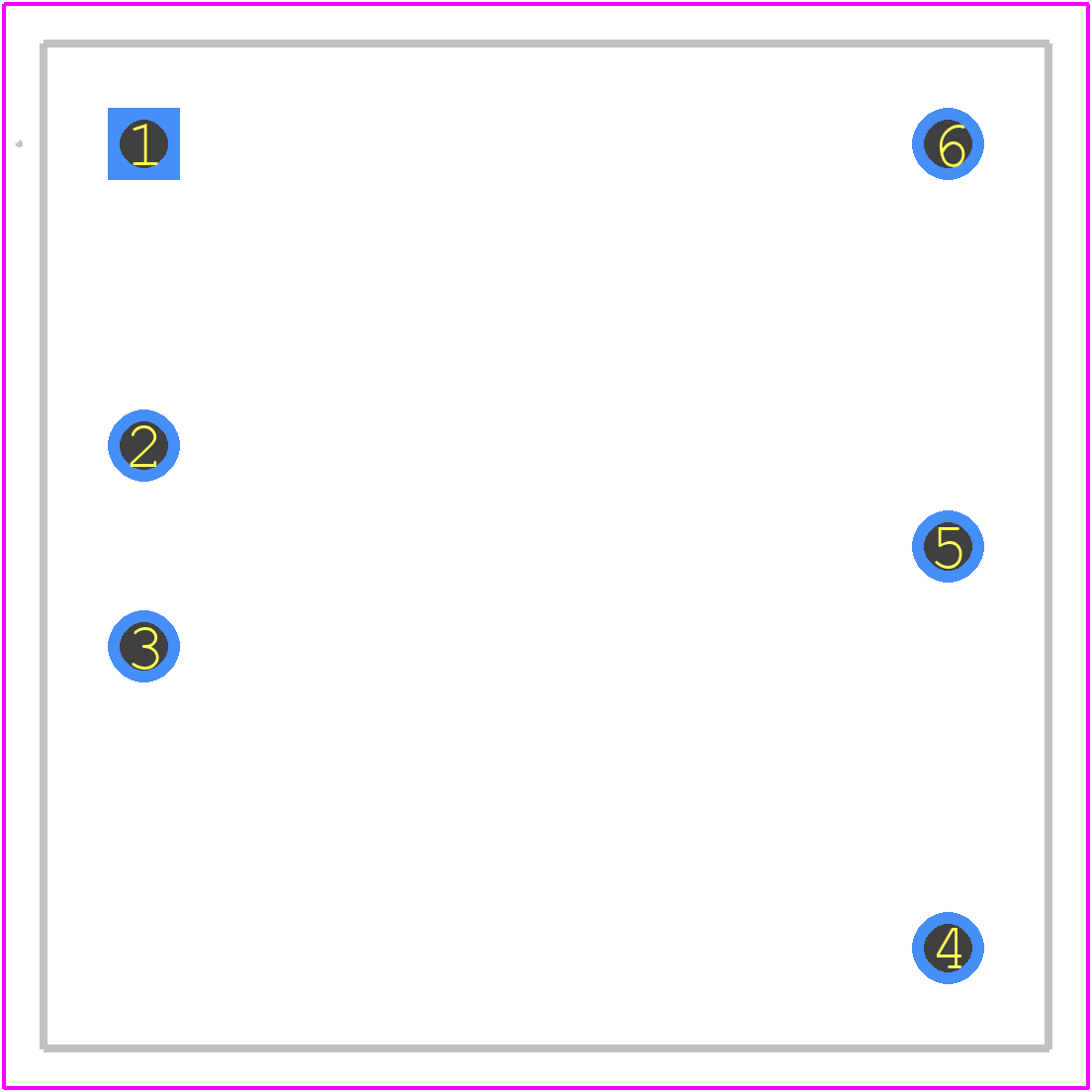 CCG154812D - TDK PCB footprint - Other - Other - 25.4x25.4x9.9mm