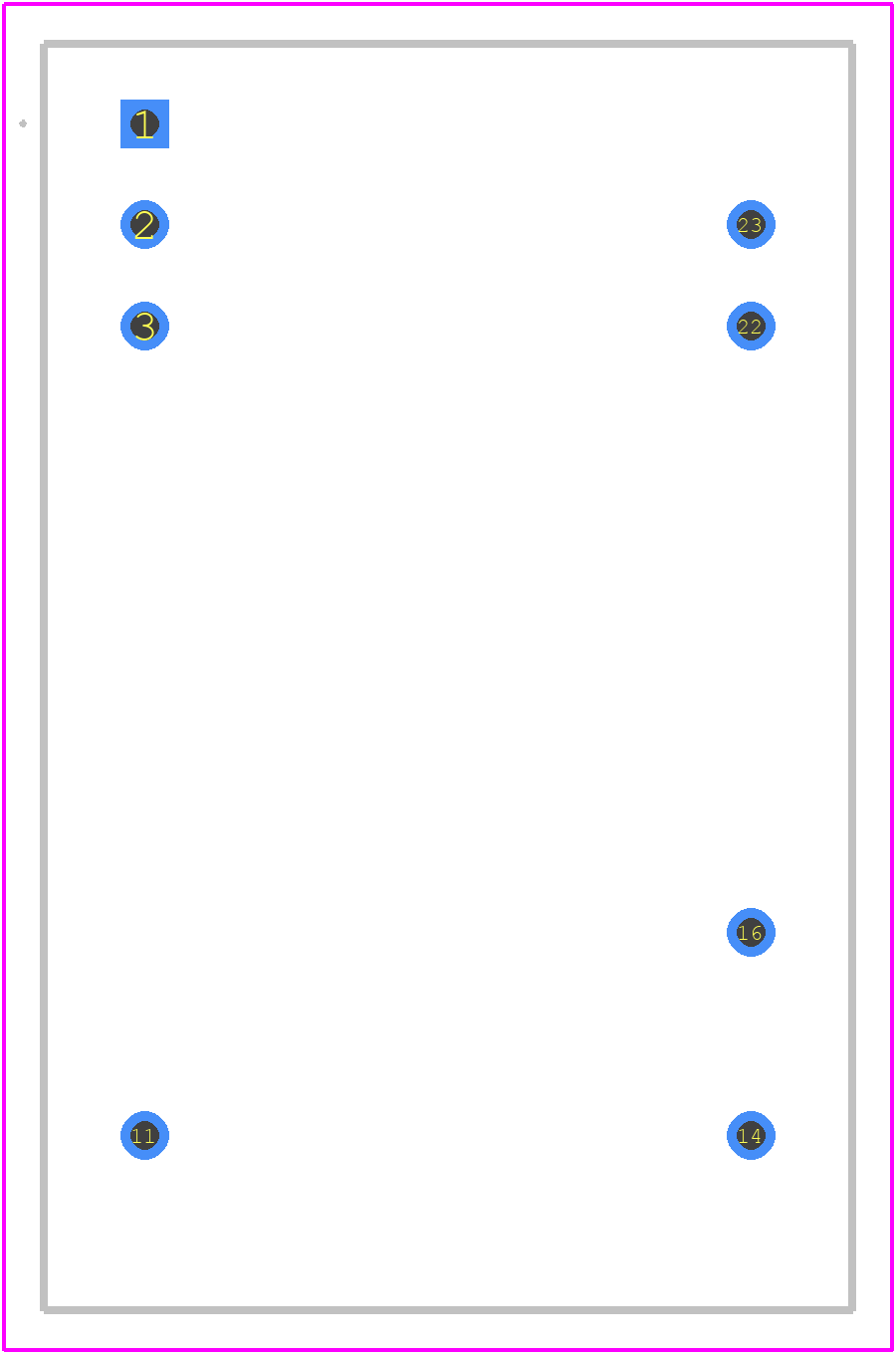 EC8AW-24S05 - Cincon PCB footprint - Other - Other - EC8AW-24S05-2