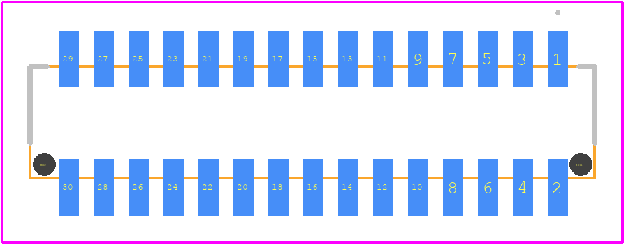 9-176140-0 - TE Connectivity PCB footprint - Other - Other - 9-176140-0-1