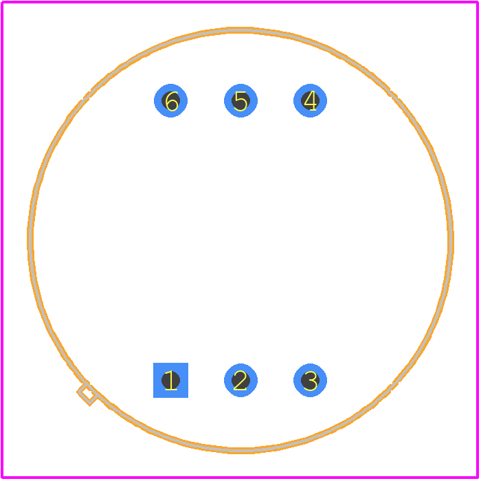 QP50-6-TO8 - First Sensor PCB footprint - Other - Other - QP50-6-TO8-2