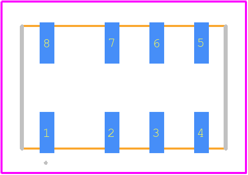 1462047-8 - TE Connectivity PCB footprint - Other - Other - 1462047-8-1