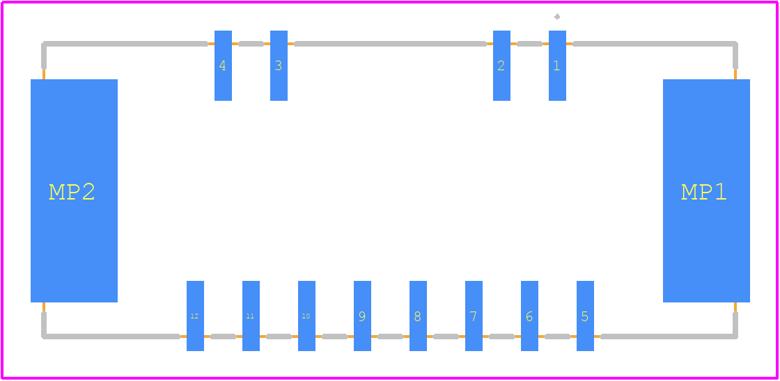 ZE05H-12DP-2V - Hirose PCB footprint - Other - Other - ZE05H-12DP-2V-1