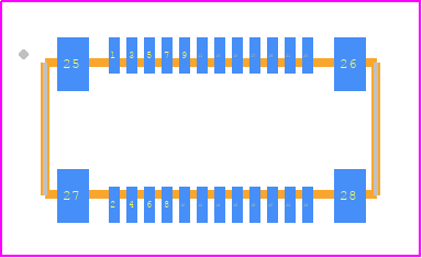 AXF5G2412 - Panasonic PCB footprint - Other - Other - AXF5G2412