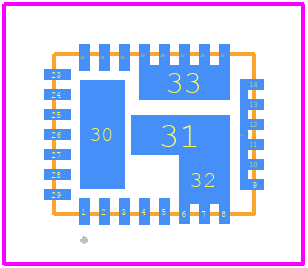 TDA38820AUMA1 - Infineon PCB footprint - Other - Other - TDA38820AUMA1-3