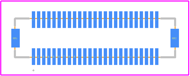 DF12NB(4.0)-50DP-0.5V(51) - Hirose PCB footprint - Other - Other - DF12NB(4.0)-50DP-0.5V(51)-2