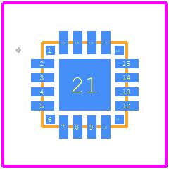 EFP0107GM20-D - Silicon Labs PCB footprint - Other - Other - QFN20_2022