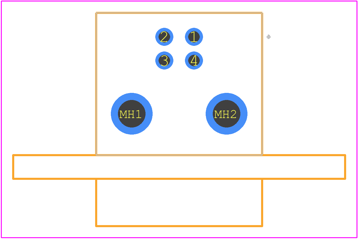 MUSB-D111-30 - Amphenol PCB footprint - Other - Other - MUSB-D111-30-1