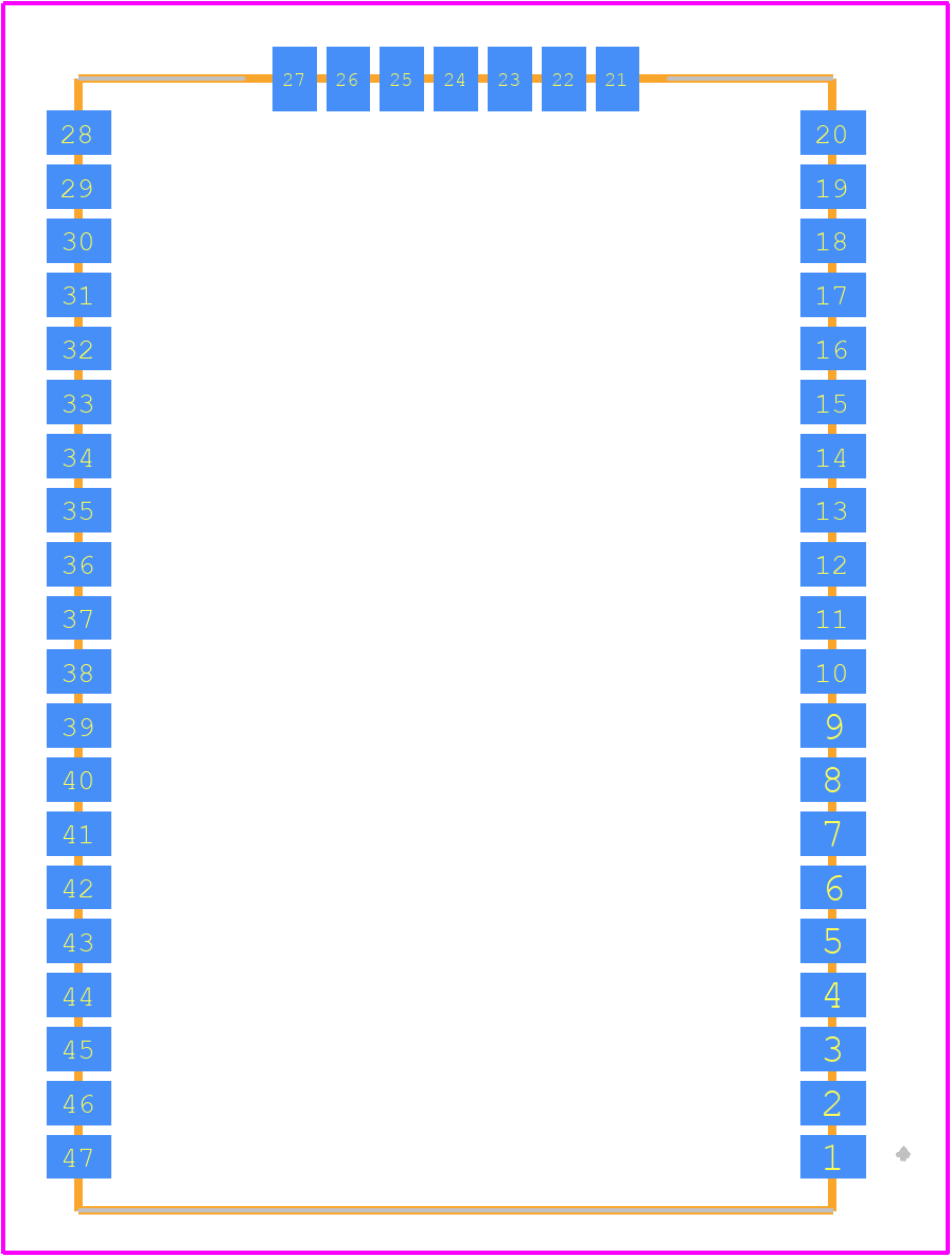 RN2903A-I/RM105 - Microchip PCB footprint - Other - Other - RN2903A-I/RM105-2