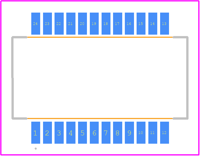 HX6164NL - Yageo Group PCB footprint - Other - Other - HX6164NL-1