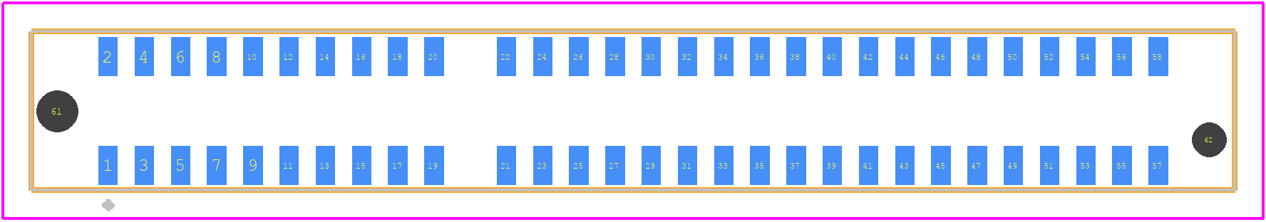 MECF-30-01-L-DV - SAMTEC PCB footprint - Other - Other - MECF-30-01-L-DV-6