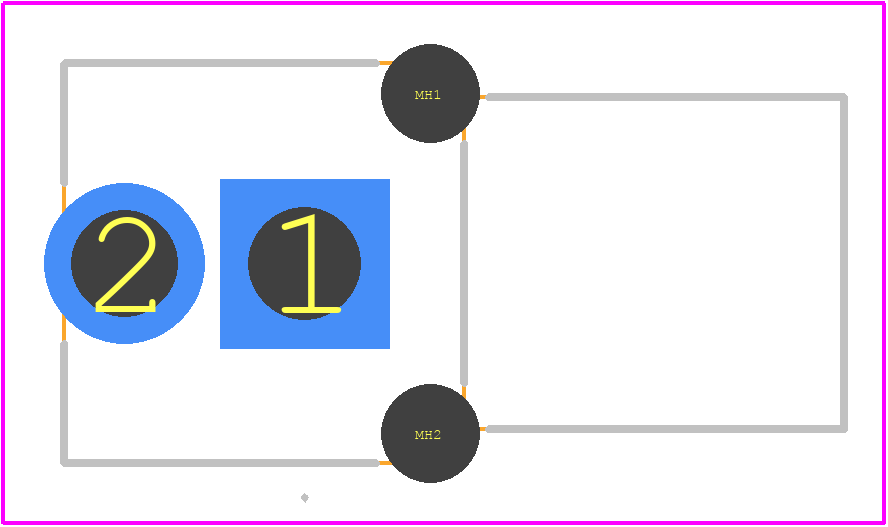 RCJ-047 - Same Sky PCB footprint - Other - Other - RCJ-047-1