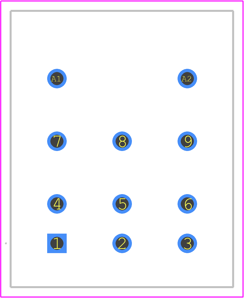 PT371012 - TE Connectivity PCB footprint - Other - Other - PT371012-3