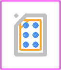 ADP2138ACBZ-1.5-R7 - Analog Devices PCB footprint - BGA - BGA - (CB-6-12)