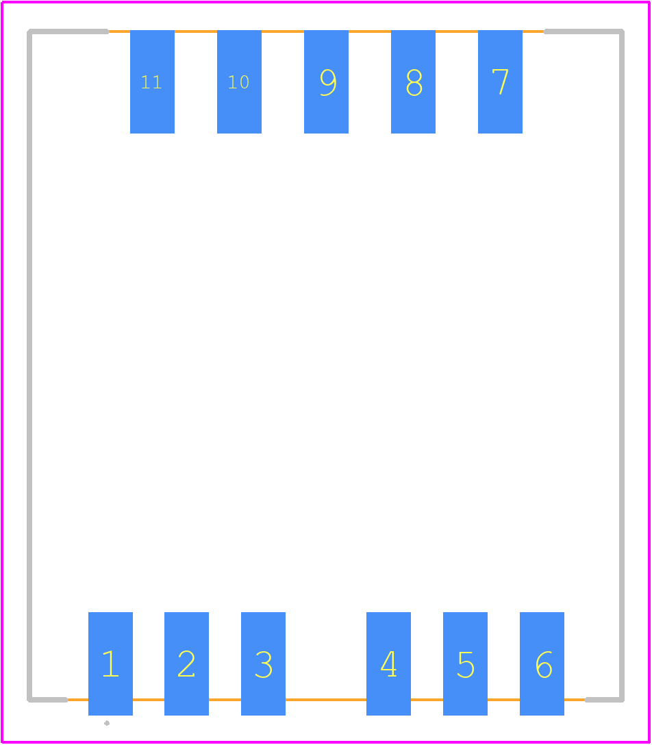 PH9407.204NLT - Pulse Electronics PCB footprint - Other - Other - PH9407.204NLT-2