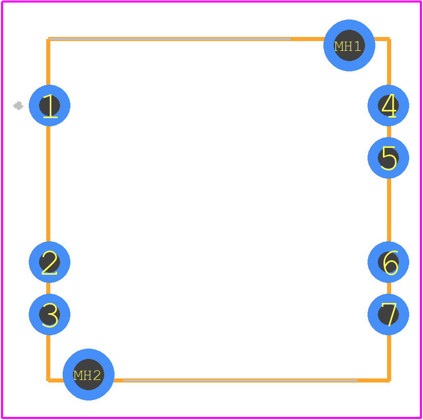 CC1R5-0312DF-E - TDK Lambda PCB footprint - Other - Other - CC1R5-0503SF-E