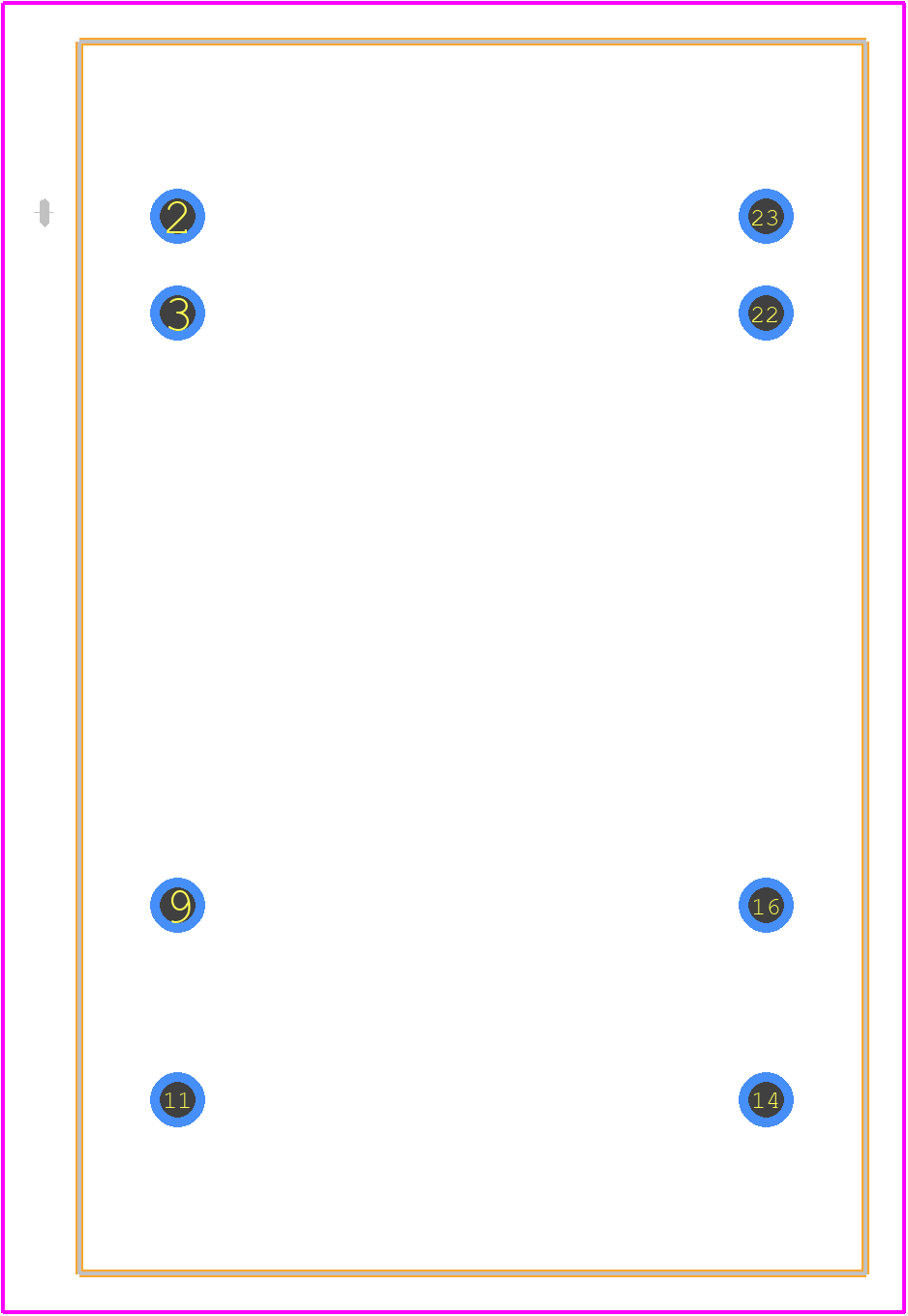 DCW08B-05 - Mean Well PCB footprint - Other - Other - DCW08B-05-2