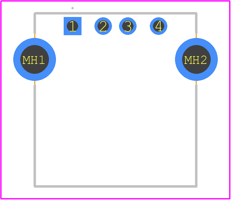 202303-1 - TE Connectivity PCB footprint - Other - Other - 202303-1-1