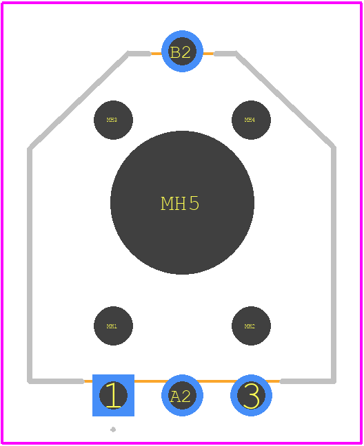 3382H-2-103G - Bourns PCB footprint - Other - Other - 3382H-2-103G-2