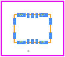 215360-0064 - Molex PCB footprint - Other - Other - 215360-0064-1