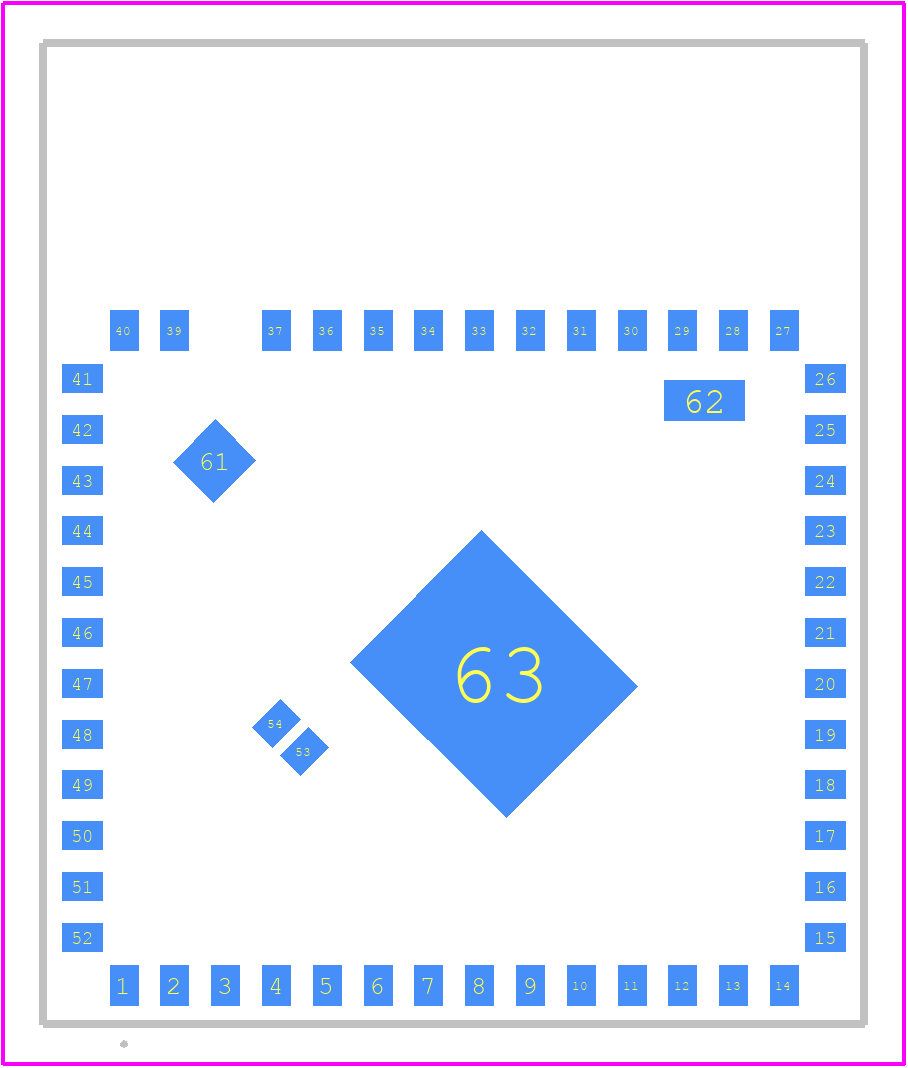 WFI32E01PE - Microchip PCB footprint - Other - Other - WFI32E01PE-3
