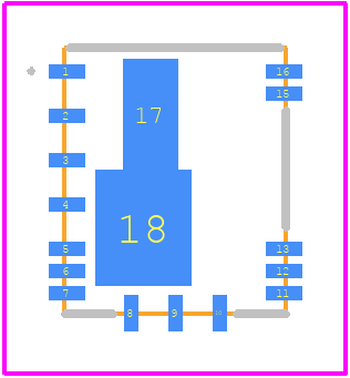 VIPERGAN50TR - STMicroelectronics PCB footprint - Other - Other - VIPERGAN50TR-1