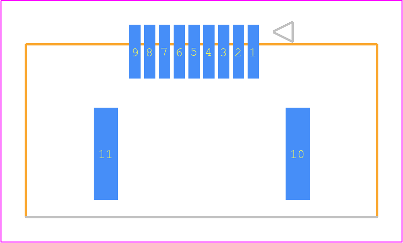 2132280971 - Molex PCB footprint - Other - Other - 21322809YY