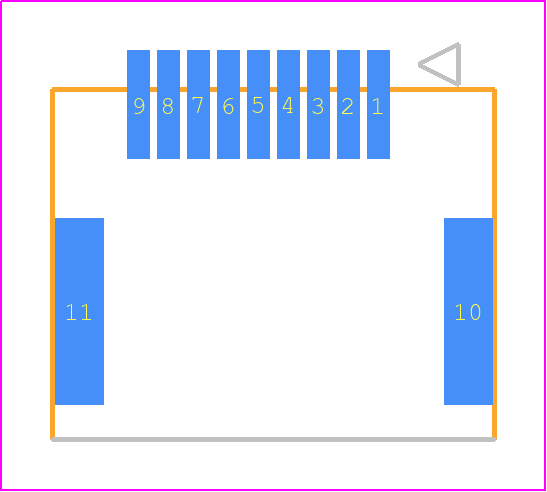 5031480990 - Molex PCB footprint - Other - Other - 5031480990