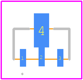 MCP1702T-2802E/MB - Microchip PCB footprint - Other - Other - SOT-89_2022_H=1.6
