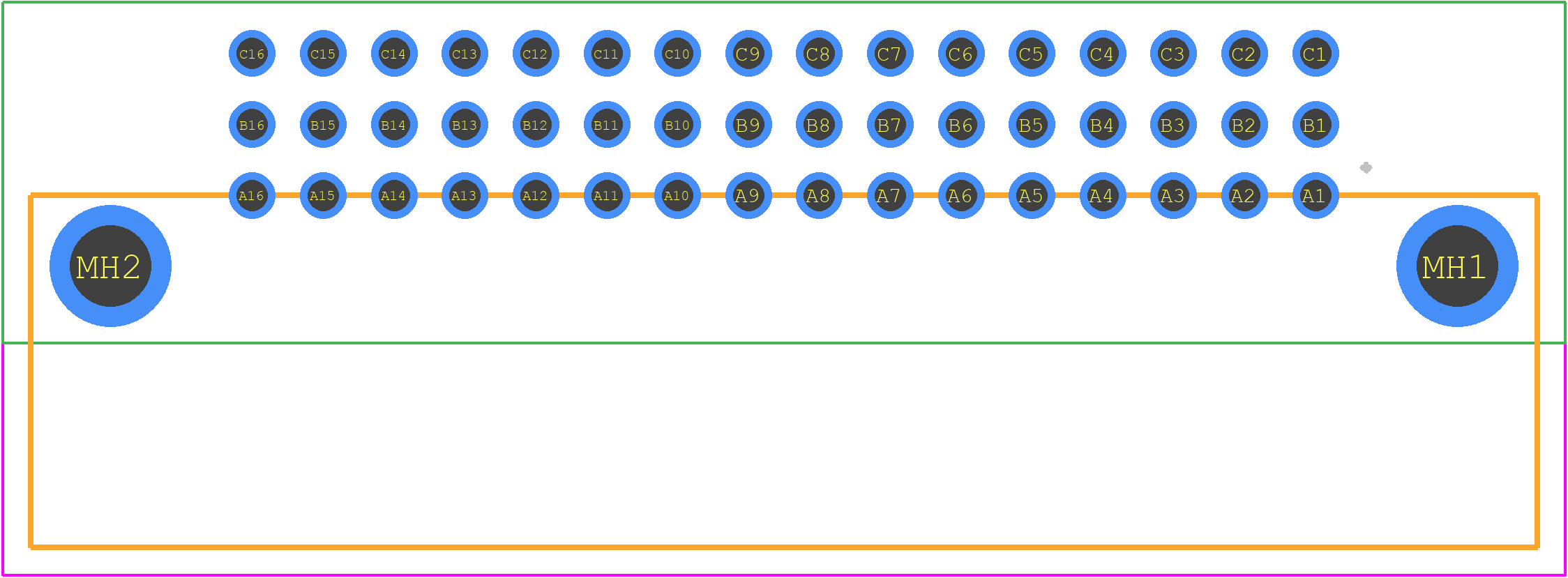 09231482921 - HARTING PCB footprint - Other - Other - 09231482921-2