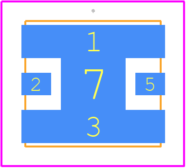 HXG-242+ - Mini-Circuits PCB footprint - Other - Other - LZ1671