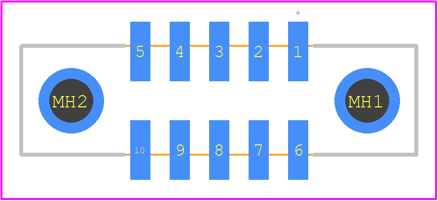 221T10F22 - Nicomatic PCB footprint - Other - Other - 221T10F22-1