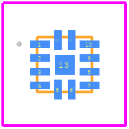 LT8618CAV#TRPBF - Analog Devices PCB footprint - Other - Other - LQFN Package 12-Lead (2mm × 2mm × 0.74mm)_2022