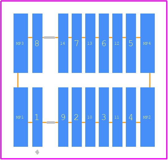 G6K-2F-RF-TR03DC3 - OMRON Electronics PCB footprint - Other - Other - G6K-2F-RF-TR03DC3-2