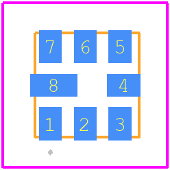 SF2421D - RFMi PCB footprint - Other - Other - SM3838-8 Case