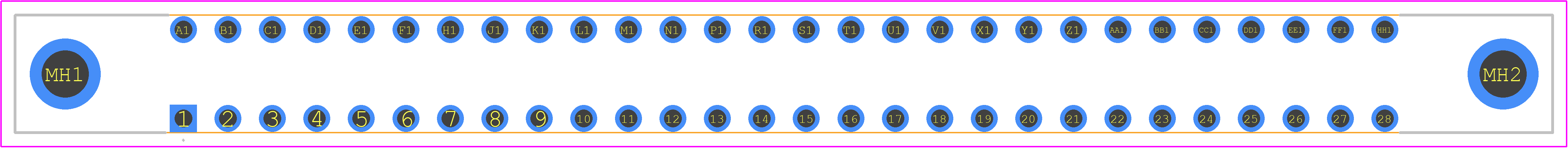 EBA28DRJH - Sullins PCB footprint - Other - Other - EBA28DRJH-1
